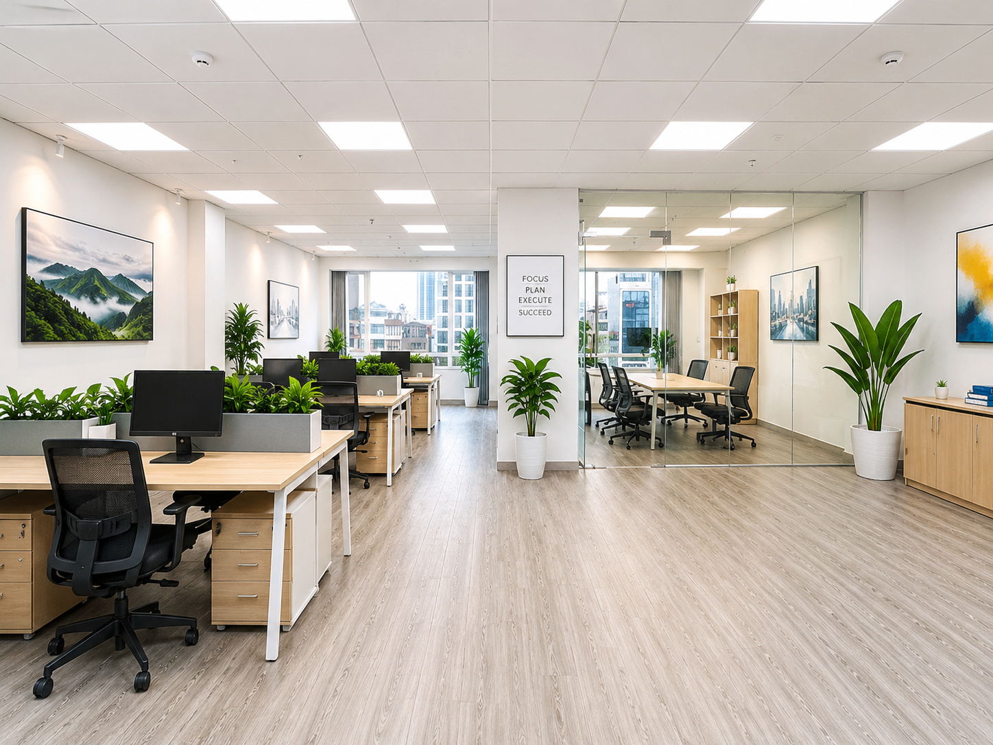 UpOffice số 25/24 Hoàng Quốc Việt, Phường Nghĩa Đô - ảnh 3